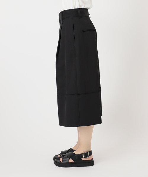 JOURNAL STANDARD（ジャーナルスタンダード）の「【osedit】チノワイドマッキンキュロット（チノパンツ・レディース・ブラック/ブラウン・36/38）」の19枚目の写真