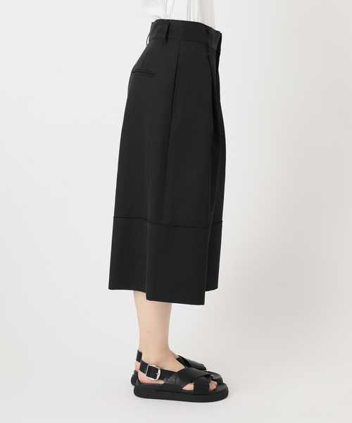 JOURNAL STANDARD（ジャーナルスタンダード）の「【osedit】チノワイドマッキンキュロット（チノパンツ・レディース・ブラック/ブラウン・36/38）」の9枚目の写真