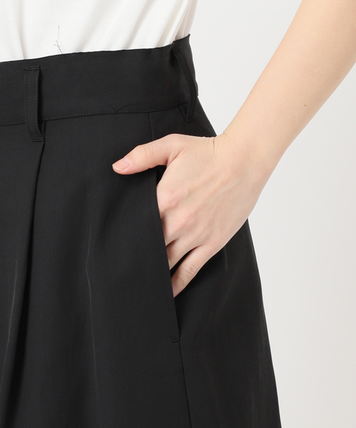 JOURNAL STANDARD（ジャーナルスタンダード）の「【osedit】チノワイドマッキンキュロット（チノパンツ・レディース・ブラック/ブラウン・36/38）」の12枚目の写真