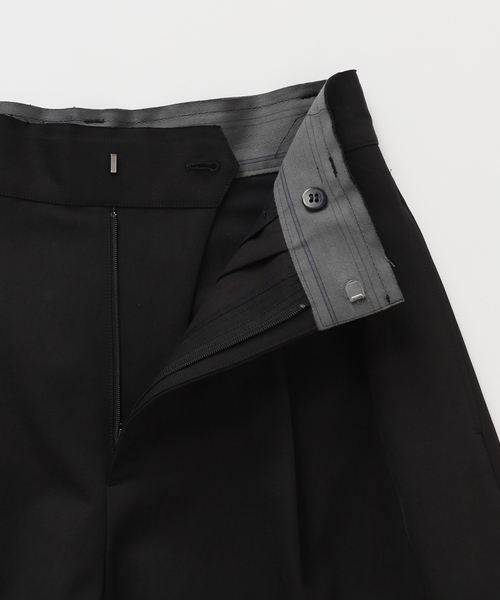 JOURNAL STANDARD（ジャーナルスタンダード）の「【osedit】チノワイドマッキンキュロット（チノパンツ・レディース・ブラック/ブラウン・36/38）」の3枚目の写真