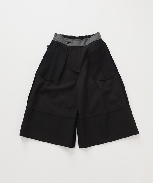 JOURNAL STANDARD（ジャーナルスタンダード）の「【osedit】チノワイドマッキンキュロット（チノパンツ・レディース・ブラック/ブラウン・36/38）」の4枚目の写真