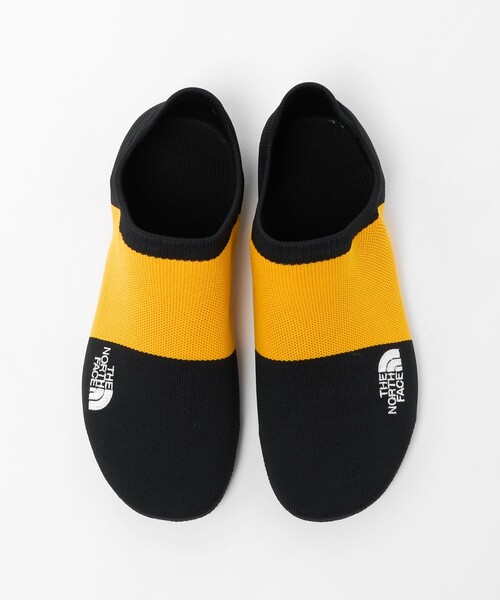 THE NORTH FACE(ザノースフェイス)の「<THE NORTH FACE>ポータブル ソリッパー(ソックス/靴下・メンズ・イエロー/ブラック・L/M)」の6枚目の写真
