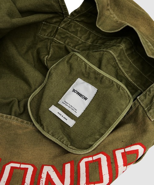 BOW WOW（バウワウ）の「WIDE STRAP NEWSPAPER BAG（ショルダーバッグ・メンズ・グリーン・ONE SIZE）」の11枚目の写真