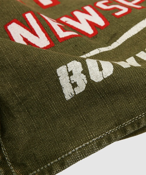 BOW WOW（バウワウ）の「WIDE STRAP NEWSPAPER BAG（ショルダーバッグ・メンズ・グリーン・ONE SIZE）」の15枚目の写真
