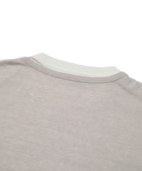 MMIC(エムエムアイシー)の「OVERLAY LONGSLEEVE (GRAY)(Tシャツ/カットソー・メンズ・その他・MEDIUM/LARGE)」の5枚目の写真