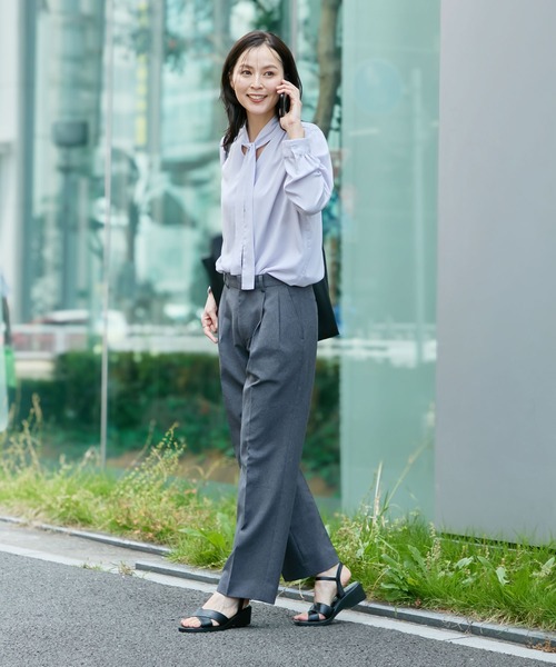 RAKUNA(ラクナ)の「整体オフィスサンダル クロスタイプ(サンダル・レディース・ブラック・MEDIUM/LARGE/X-LARGE)」の8枚目の写真