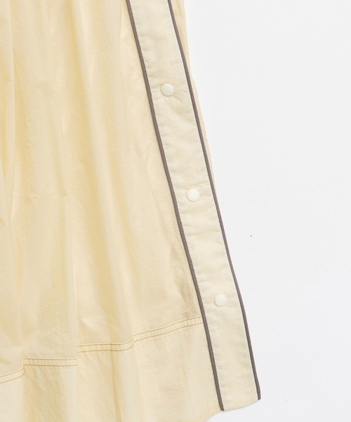 MAISON SPECIAL(メゾンスペシャル)の「Sporty Cami Dress/スポーティキャミワンピース(ワンピース・レディース・ブラック/ライトイエロー・36/38)」の16枚目の写真
