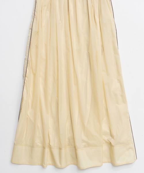MAISON SPECIAL(メゾンスペシャル)の「Sporty Cami Dress/スポーティキャミワンピース(ワンピース・レディース・ブラック/ライトイエロー・36/38)」の20枚目の写真