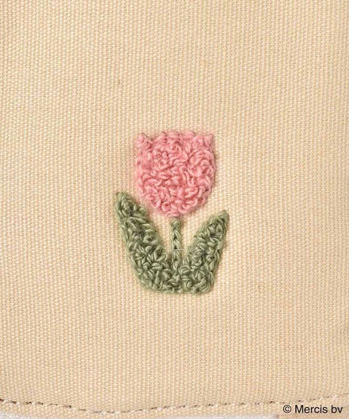 Miffy( ミッフィー)の「miffyスプリングサガラ刺繍コインパスケース(パスケース・レディース・グレー/ベージュ・FREE)」の6枚目の写真