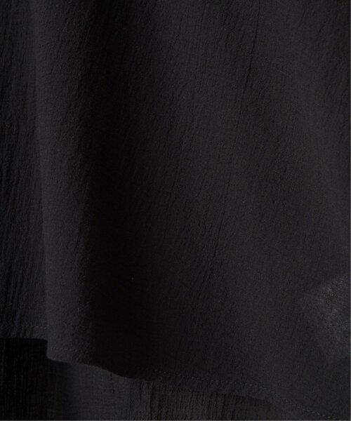 LBC（エルビーシー）の「シアーシャツカーディガン（カーディガン/ボレロ・レディース・ブラック/オフホワイト/ミント・M）」の10枚目の写真