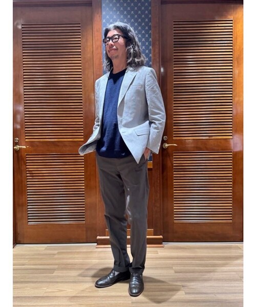BROOKS BROTHERS(ブルックスブラザーズ)の「◆オンラインストア限定◆ ペーパーヤーン クルーネック ショートスリーブ サマーセーター(ニット/セーター・メンズ・グリーン/グレー/ネイビー/ベージュ・LARGE/MEDIUM/SMALL/X-LARGE)」の17枚目の写真