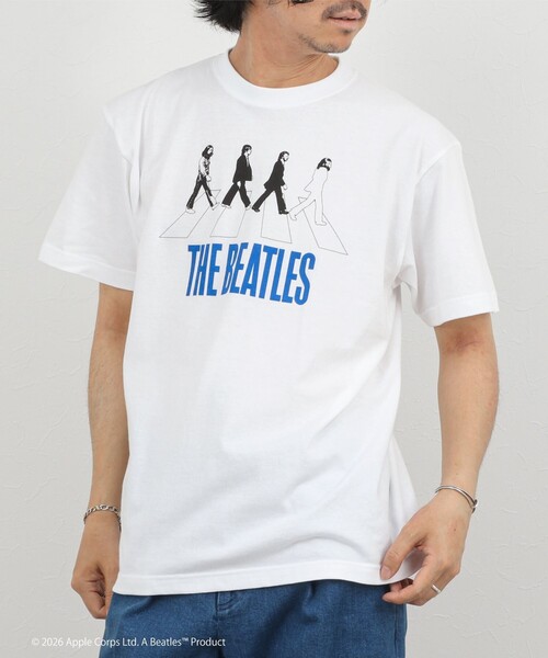 【激レアコレクション 終売品】THE BEATLES CDTシャツ 最終値下げ！ GOOD ROCK SPEED】THE BEATLES Abbey Road バンドTシャツ 26SS（T