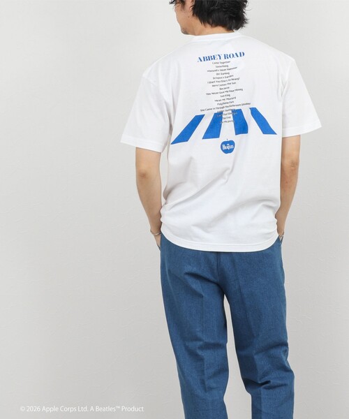 GOOD ROCK SPEED(グッドロックスピード)の「【GOOD ROCK SPEED】THE BEATLES abbey road T プリントTシャツ 26SS(Tシャツ/カットソー・メンズ・ブラック/ホワイト・S/M/L)」の21枚目の写真