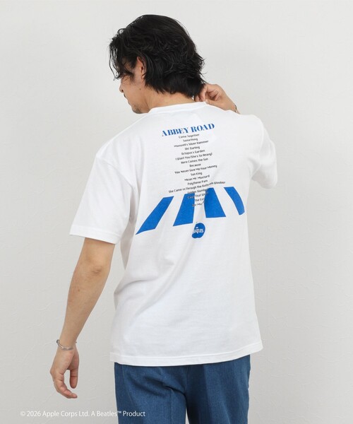 GOOD ROCK SPEED(グッドロックスピード)の「【GOOD ROCK SPEED】THE BEATLES abbey road T プリントTシャツ 26SS(Tシャツ/カットソー・メンズ・ブラック/ホワイト・S/M/L)」の22枚目の写真