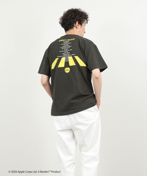 GOOD ROCK SPEED(グッドロックスピード)の「【GOOD ROCK SPEED】THE BEATLES abbey road T プリントTシャツ 26SS(Tシャツ/カットソー・メンズ・ブラック/ホワイト・S/M/L)」の9枚目の写真