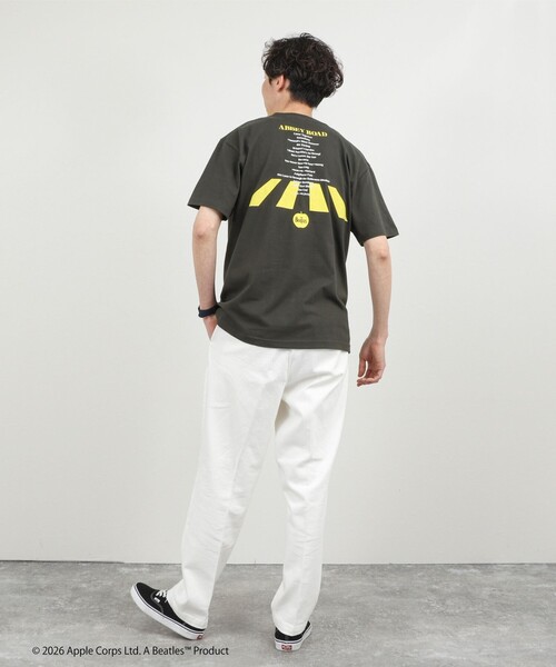 GOOD ROCK SPEED(グッドロックスピード)の「【GOOD ROCK SPEED】THE BEATLES abbey road T プリントTシャツ 26SS(Tシャツ/カットソー・メンズ・ブラック/ホワイト・S/M/L)」の10枚目の写真
