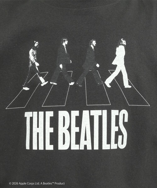 GOOD ROCK SPEED(グッドロックスピード)の「【GOOD ROCK SPEED】THE BEATLES abbey road T プリントTシャツ 26SS(Tシャツ/カットソー・メンズ・ブラック/ホワイト・S/M/L)」の11枚目の写真