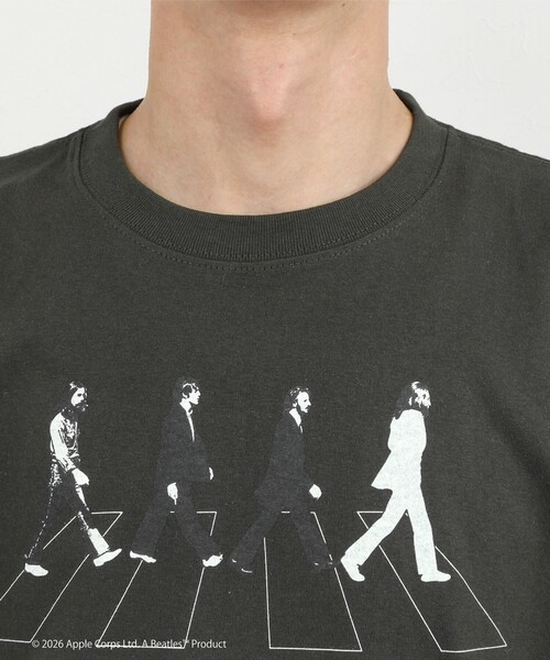 GOOD ROCK SPEED(グッドロックスピード)の「【GOOD ROCK SPEED】THE BEATLES abbey road T プリントTシャツ 26SS(Tシャツ/カットソー・メンズ・ブラック/ホワイト・S/M/L)」の17枚目の写真