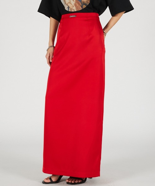 PRANK PROJECT（プランクプロジェクト）の「【2026Summer Pre-Order】ナローマキシスカート / Narrow Maxi Skirt（スカート・レディース・ブラウン/レッド/ブラック・36/38）」の22枚目の写真