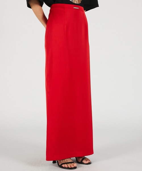 PRANK PROJECT(プランクプロジェクト)の「【2026Summer Pre-Order】ナローマキシスカート / Narrow Maxi Skirt(スカート・レディース・ブラウン/レッド/ブラック・36/38)」の22枚目の写真