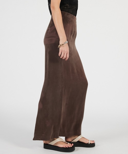 PRANK PROJECT（プランクプロジェクト）の「【2026Summer Pre-Order】ナローマキシスカート / Narrow Maxi Skirt（スカート・レディース・ブラウン/レッド/ブラック・36/38）」の20枚目の写真