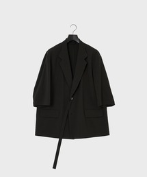 UJOH（ウジョー）の「【UJOH HOMME/ウジョーオム】2BS Belt Half Sleeve JKT（テーラードジャケット）」