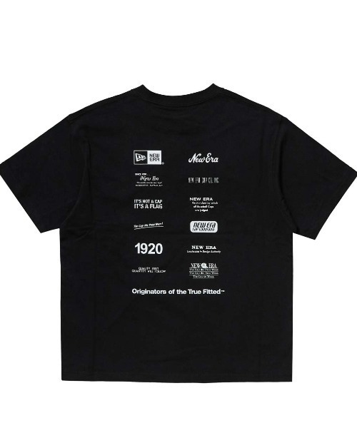 NEW ERA(ニューエラ)の「ニューエラ YTH SS CT TEE ARCHIVE WHI 261(Tシャツ/カットソー・キッズ・ホワイト/ブラック・130cm/140cm/150cm/160cm)」の4枚目の写真