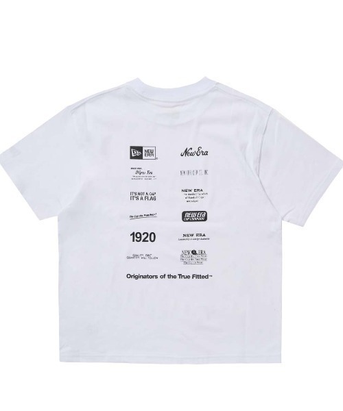 NEW ERA(ニューエラ)の「ニューエラ YTH SS CT TEE ARCHIVE WHI 261(Tシャツ/カットソー・キッズ・ホワイト/ブラック・130cm/140cm/150cm/160cm)」の3枚目の写真