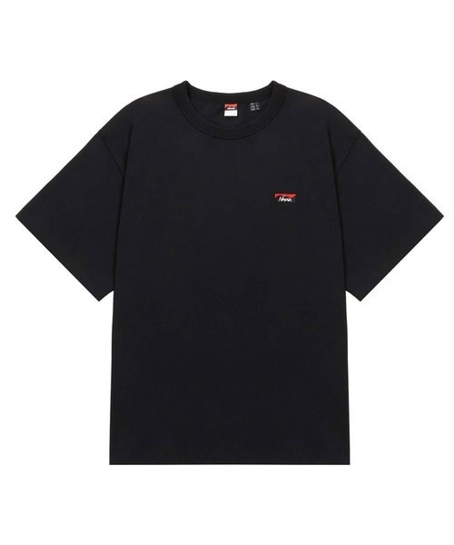 NANGA(ナンガ)の「NANGA ECO HYBRID BOX LOGO EMBROIDERY TEE(Tシャツ/カットソー・メンズ・ブラック/ホワイト・M/L/XL)」の2枚目の写真