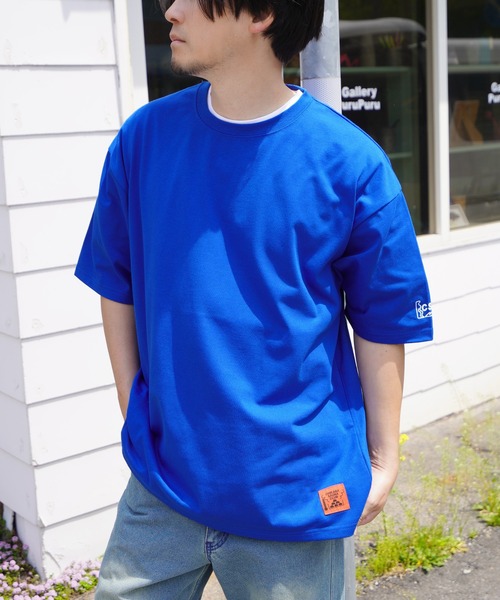 CHIKABA(チカバ)の「【CHIKABA SAUNA CLUB】 プリント 半袖 ピスネーム入りTシャツ(Tシャツ/カットソー・メンズ・ブラック/ブラック系/ブルー/ホワイト/ホワイト系/ネイビー系1/グレー/ブラック系1/ホワイト系1/ブラウン/ネイビー系/ネイビー系2/グレー系・MEDIUM/LARGE)」の10枚目の写真