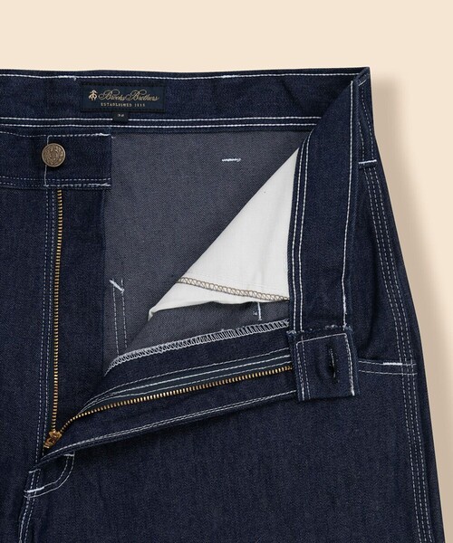 BROOKS BROTHERS（ブルックスブラザーズ）の「コットン　ペインターパンツ　Made in USA（デニムパンツ・メンズ・ブルー/ストライプ/ナチュラル・32inch/34inch/36inch/30inch）」の10枚目の写真