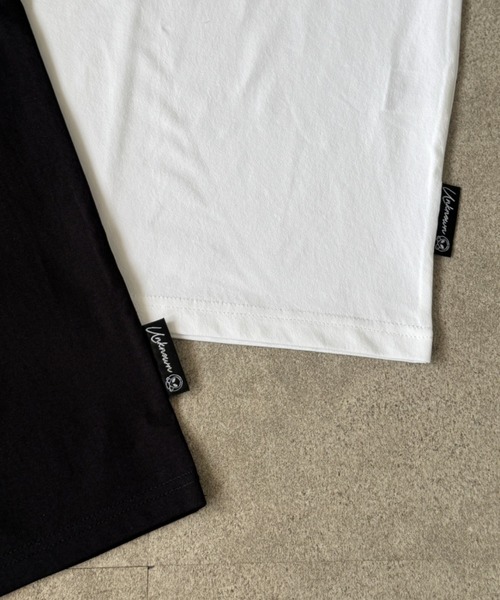 lilful(リルフル)の「【26年春夏新作】スプレー加工レタリングロゴ刺繍Tシャツ(Tシャツ/カットソー・メンズ・ブラック/ホワイト・M/XL/L)」の20枚目の写真