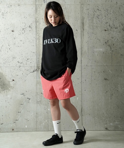 DEVILOCK(デビロック)の「DEVILOCK RAGLAN RELAX LOGO 3/4TEE(Tシャツ/カットソー・メンズ・ブラック/ネイビー/ベージュ/ホワイト・X-LARGE/LARGE/MEDIUM)」の7枚目の写真