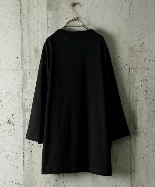 DEVILOCK(デビロック)の「DEVILOCK RAGLAN RELAX LOGO 3/4TEE(Tシャツ/カットソー・メンズ・ブラック/ネイビー/ベージュ/ホワイト・X-LARGE/LARGE/MEDIUM)」の17枚目の写真