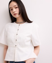 WEB限定】ニットタンクセットクロップドプルオーバー（その他トップス