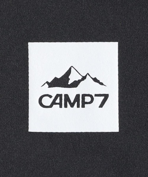 CAMP7(キャンプセブン)の「CAMP7(キャンプ7)CAMP7ロゴTシャツ(Tシャツ/カットソー・レディース・ダークグレー/ホワイト/ブラック・S/M/L)」の12枚目の写真