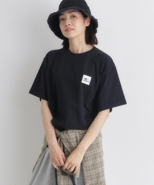 CAMP7(キャンプセブン)の「CAMP7(キャンプ7)CAMP7ロゴTシャツ(Tシャツ/カットソー・レディース・ダークグレー/ホワイト/ブラック・S/M/L)」の22枚目の写真