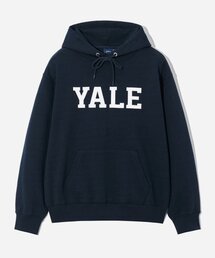 JERSEY LOGO HOODIE NAVY