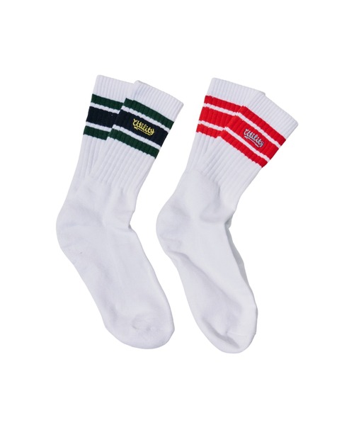EFFECTEN(エフェクテン)の「【EFFECTEN】Utility embroidery line sox 2(ソックス/靴下・メンズ・ホワイト系その他2/ホワイト系その他・FREE)」の3枚目の写真