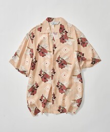 【NIPOALOHA/二ポアロハ】RAYON SHORT SLEEVE ALOHA SHIRT