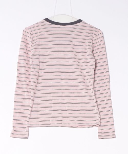 LAMPOON(ランプーン)の「マルチボーダーカットソー(Tシャツ/カットソー・レディース・ピンク・SMALL/MEDIUM/LARGE)」の10枚目の写真