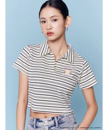 【日焼けHello Kitty×EMODA】SKIPPER HALF SLEEVE TOP