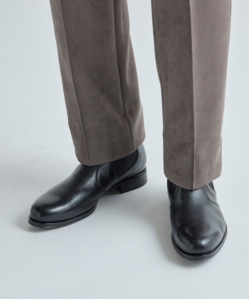 MEN'S BIGI(メンズビギ)の「レザーサイドゴアブーツ(ブーツ・メンズ・ブラウン/ブラック・01/02/03)」の3枚目の写真