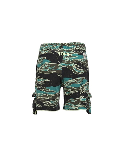 PUMA（プーマ）の「LA FRANC_ SUPPLY TERRY SHORTS（その他パンツ・メンズ・グリーン・SMALL/MEDIUM/LARGE/X-LARGE）」の2枚目の写真