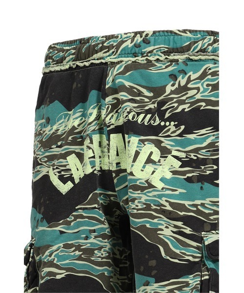 PUMA（プーマ）の「LA FRANC_ SUPPLY TERRY SHORTS（その他パンツ・メンズ・グリーン・SMALL/MEDIUM/LARGE/X-LARGE）」の4枚目の写真