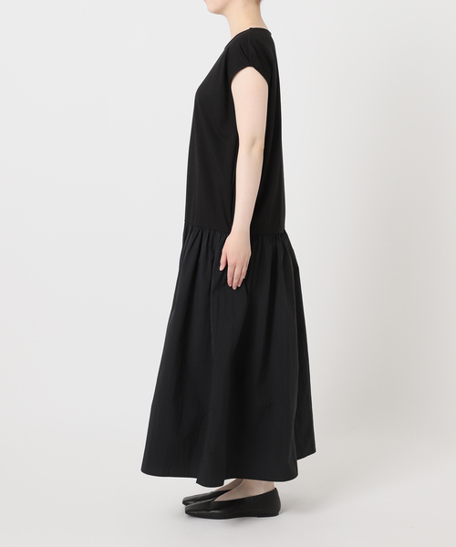 JOURNAL STANDARD relume(ジャーナルスタンダード レリューム)の「《WEB限定》カットナイロンタフタワンピース(ワンピース・レディース・ブラック・FREE)」の7枚目の写真