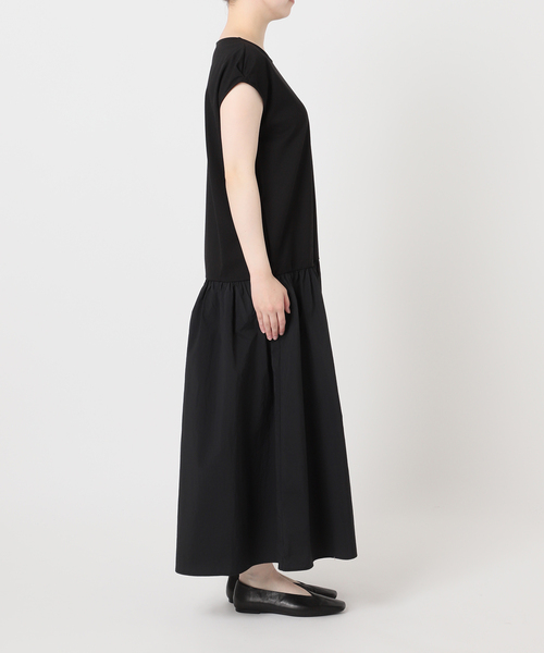 JOURNAL STANDARD relume(ジャーナルスタンダード レリューム)の「《WEB限定》カットナイロンタフタワンピース(ワンピース・レディース・ブラック・FREE)」の9枚目の写真
