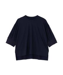 ◆コットンスムースボリュームスリーブプルオーバー