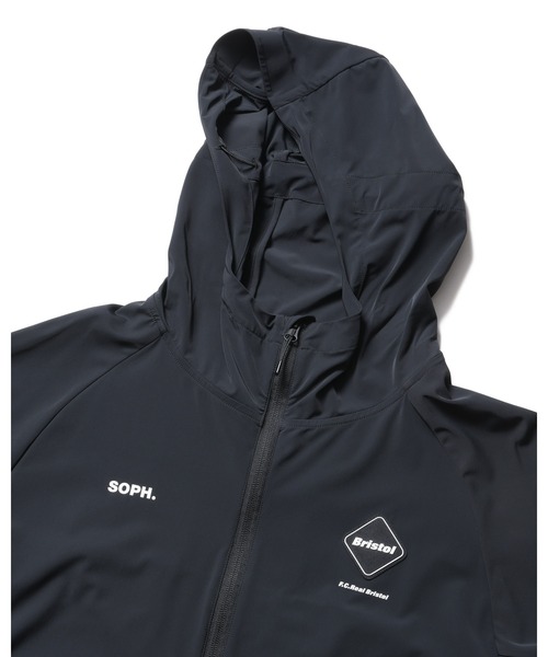F.C.Real Bristol(エフシーレアルブリストル)の「CORDURA 4-WAY STRETCH VENTILATION HOODIE(ナイロンジャケット・メンズ・ブラック/グレイッシュベージュ・XX-LARGE/X-LARGE/LARGE/MEDIUM/SMALL)」の14枚目の写真