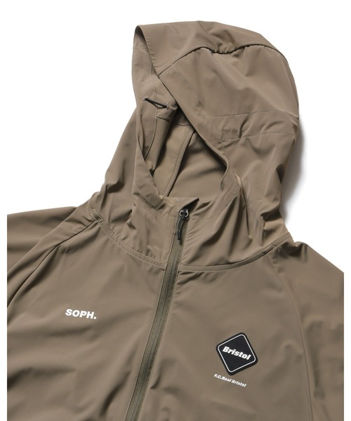 F.C.Real Bristol(エフシーレアルブリストル)の「CORDURA 4-WAY STRETCH VENTILATION HOODIE(ナイロンジャケット・メンズ・ブラック/グレイッシュベージュ・XX-LARGE/X-LARGE/LARGE/MEDIUM/SMALL)」の6枚目の写真